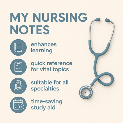 1,000+ Nursing Study Notes